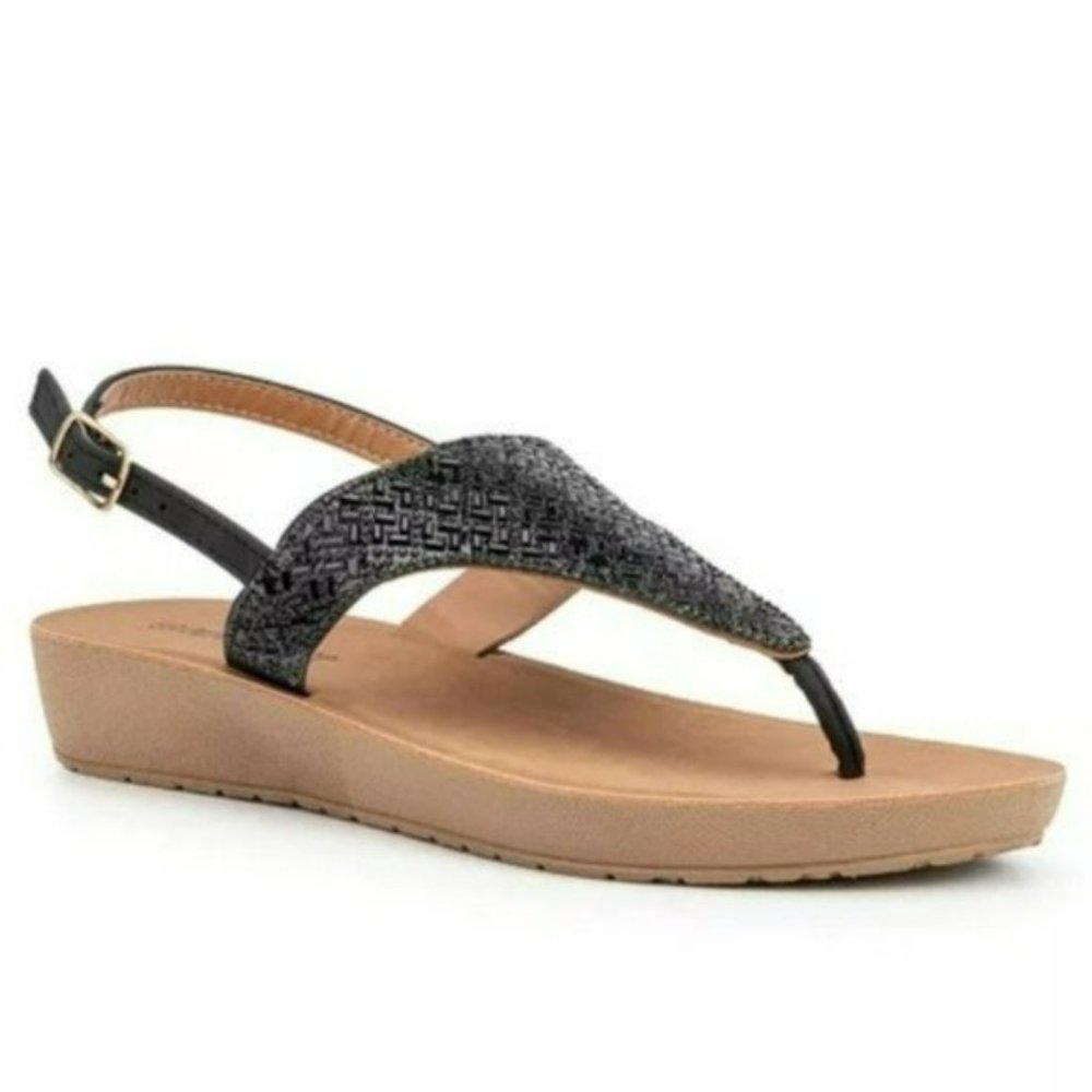 Olivia Miller Beach Dreams Sandals -7 - Picture 1 of 4